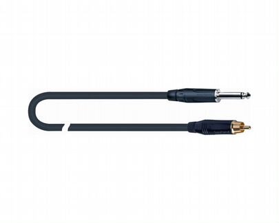 Патч-кабель Jack 6.3 mm mono - RCA male Amphenol