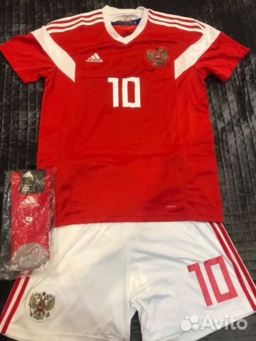 Игровая футбольная форма Сборной России