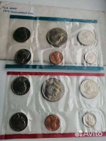 Монеты годовой набор 1979года
