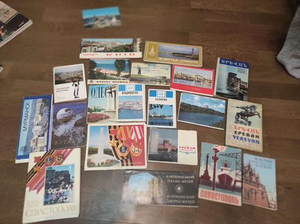 Почтовые карточки, открытки СССР - города и другое