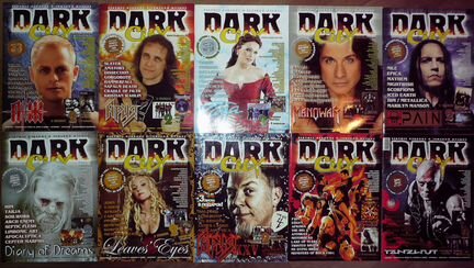 Журналы Dark City и много постеров