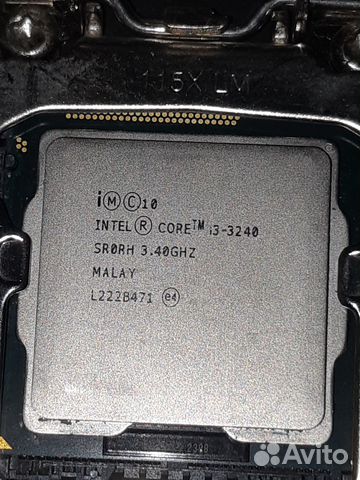 Процессор Intel Core i3 - 3240 LGA 1155