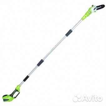 Сучкорез (высоторез) Greenworks без акб и зу