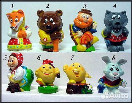 Колобок, Три медведя, Репка, Емеля- Ландрин