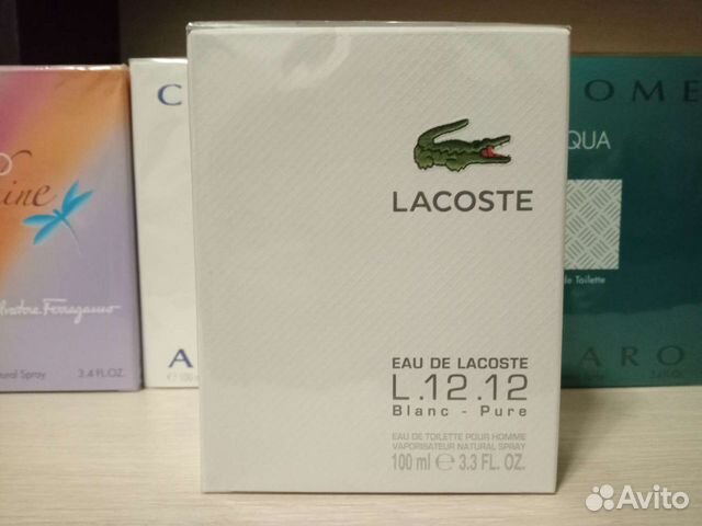 Lacoste l.12.12 blanc eau de toilette 100ml