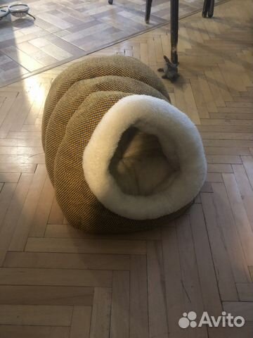 Лежанка домик для собаки