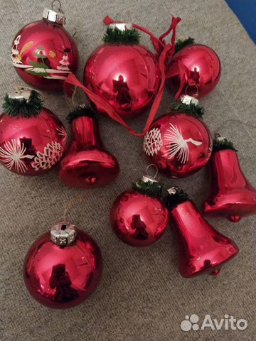 Гирлянды и шары 60-70гг