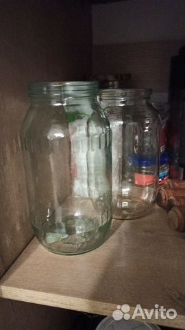 Банки стеклянные разные