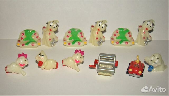 Привидения, Губка Боб, пони, пчелка Майя, Лунтик