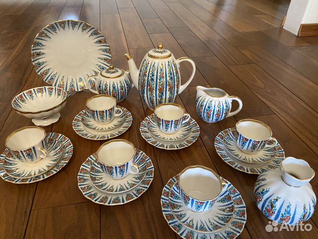 Сервиз кофейный Гирлянда лфз