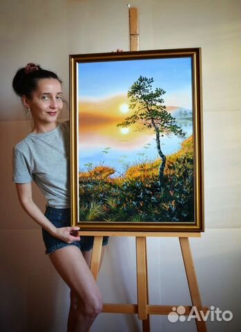 Картина маслом пейзаж