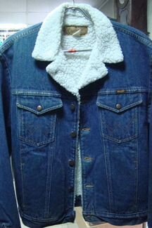 Куртка джинсовая утепленная made in USA Wrangler