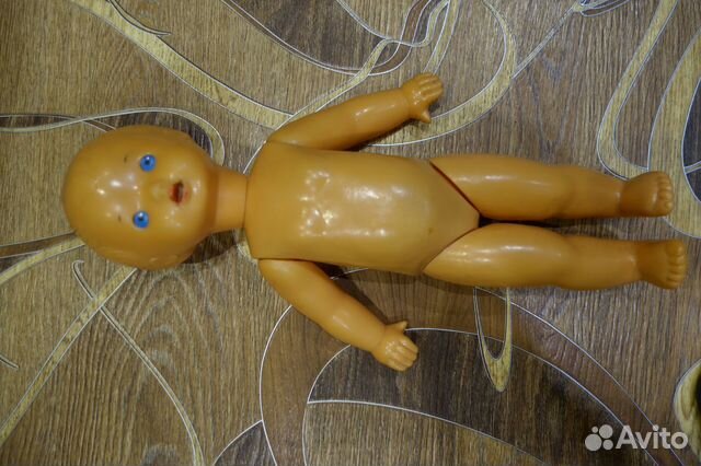 Кукла пупс Витя целлулоид СССР 54 см