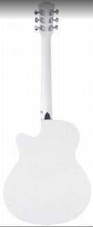 Белая гитара Elitaro