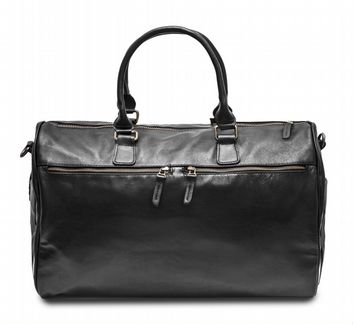 Кожаная дорожная сумка Hadley Lanfort Black