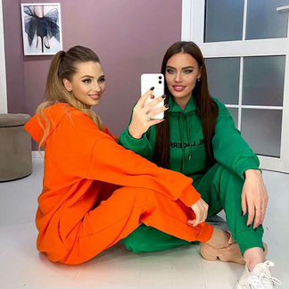 Спортивный костюм женский на флисе утепленный