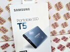 Портативный SSD Samsung T5 500Gb(комс)