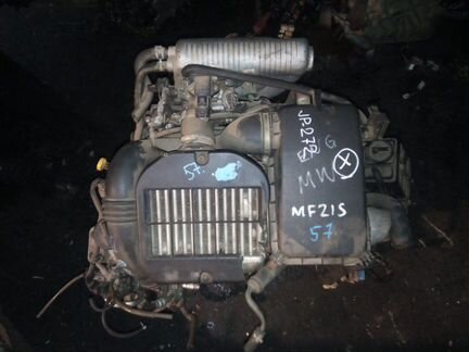 Двигатель Suzuki Wagon MF21S K6A-T
