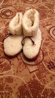 Тапочки меховые