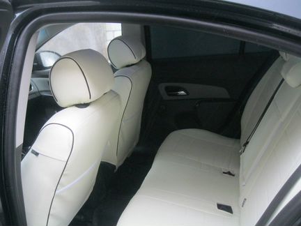 Модельные чехлы Шевроле Круз из экокожи