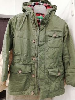 Benetton Парка на девочку хлопок