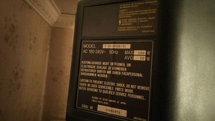 Телевизор JVC C-S2180EE (H) японский