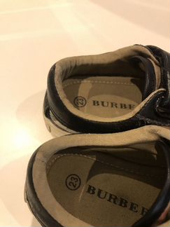 Кеды Burberry 23р