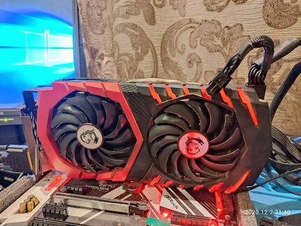 Видеокарта Msi Gaming X RX 480 8gb на запчасти