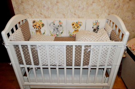 Бортики в кроватку
