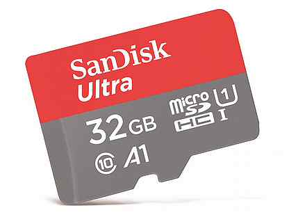 Карта памяти microsd sandisk ultra 64gb uhs i sdsqunr 064g gn3mn