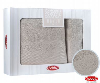 Полотенце Alice Цвет: Бежевый (50х90 см,70х140 см)