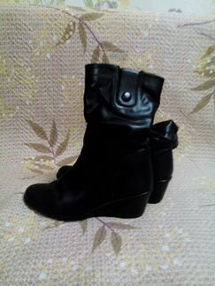 Ботильоны кожа