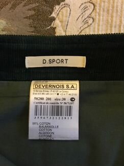 Юбка вельвет D.sport/devernois