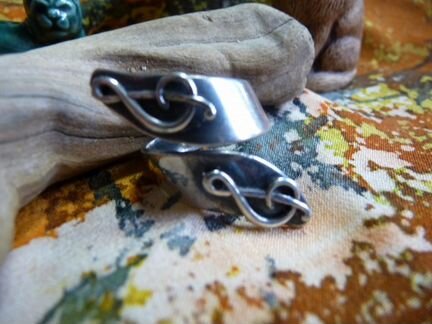 Винтажное серебряное кольцо