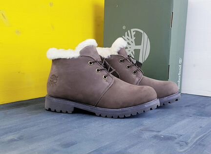 Timberland зимние ботинки новые мужские