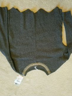 Кашемировый джемпер и топ с шитье под него