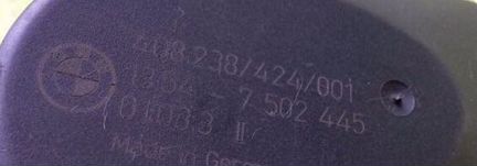 Дроссельная заслонка / дроссель Бмв / м54 / 3.0