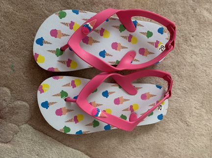 Шлепки новые 29 р-р