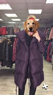 Пуховик одеяло фиолетовый