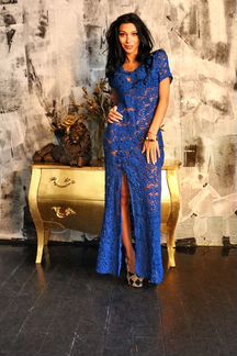 Женское платье. Кружевное платье. Вечернее платье