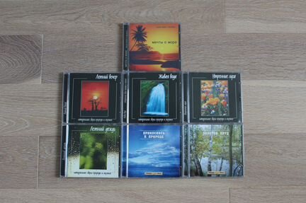 Звуки природы CD 7 штук