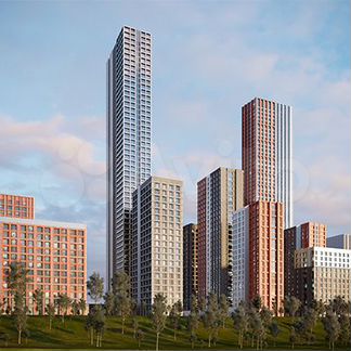 1-к квартира, 48.1 м², 15/19 эт.