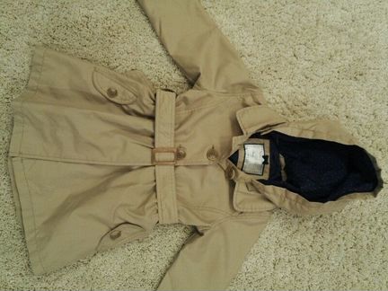 Плащ для девочки 116см