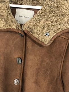 Дубленка коричневая натуральная из Парижа