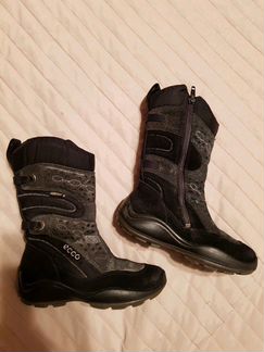 Сапоги осень-зима ecco р.28 на девочку