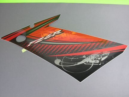 Оригинальная наклейка для yamaha FZ6R