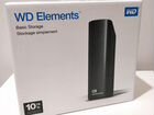 Жесткий диск WD Elements Desktop 10TB, новый