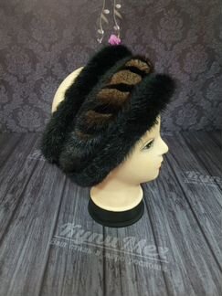 Меховая повязка из норки