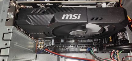 MSI Radeon RX 550 aero ITX 2G OC Гарантия 35 мес