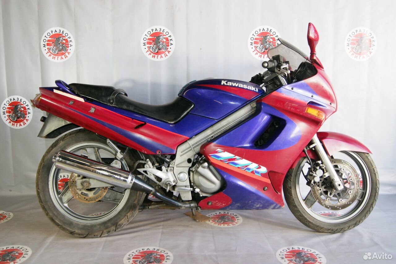 Мотоцикл Kawasaki ZZR250, 2003, полностью в разбор 89646505757 купить 4